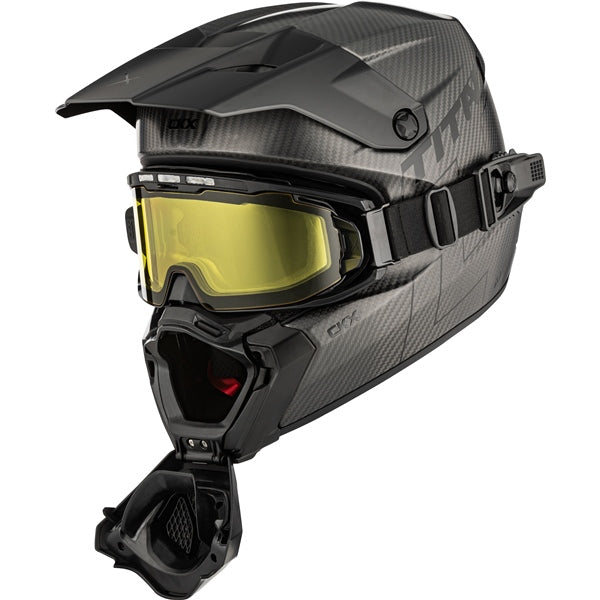 TITAN CARBON ELECTRIC WINTER HELMET (Mat Carbon) | CKX