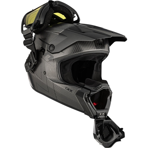 TITAN CARBON DUAL LENS WINTER HELMET (Mat Black) | CKX