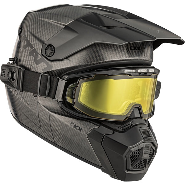 TITAN CARBON ELECTRIC WINTER HELMET (Mat Carbon) | CKX