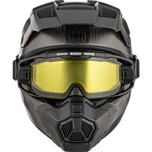 TITAN CARBON DUAL LENS WINTER HELMET (Mat Black) | CKX