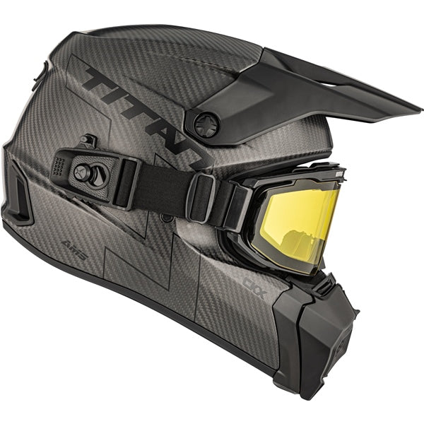 TITAN CARBON ELECTRIC WINTER HELMET (Mat Carbon) | CKX
