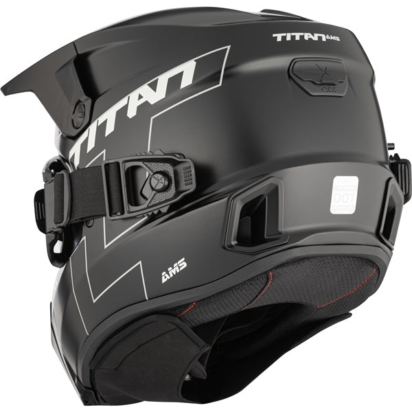 TITAN DUAL LENS WINTER HELMET (Mat Black) | CKX