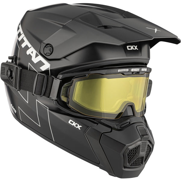 TITAN ELECTRIC WINTER HELMET (Mat Black) | CKX