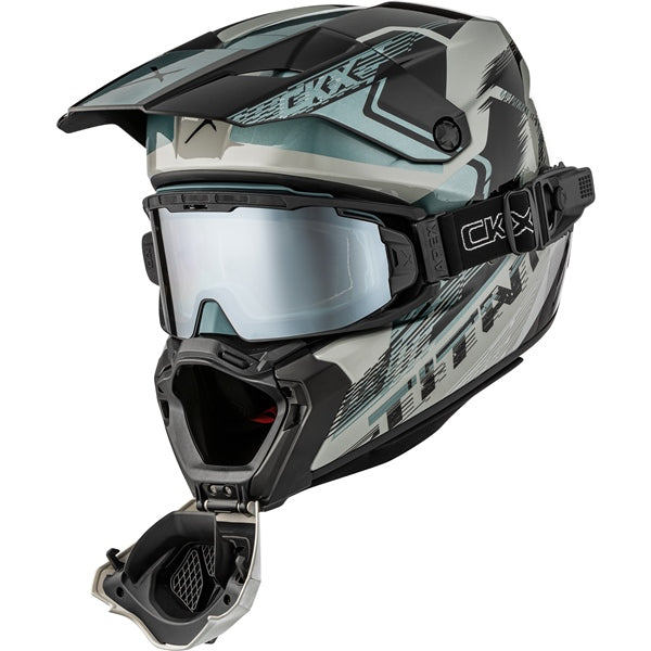 TITAN DUAL LENS WINTER HELMET (Concordia Glossy Grey) | CKX