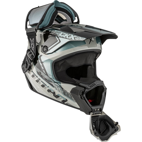 TITAN DUAL LENS WINTER HELMET (Concordia Glossy Grey) | CKX