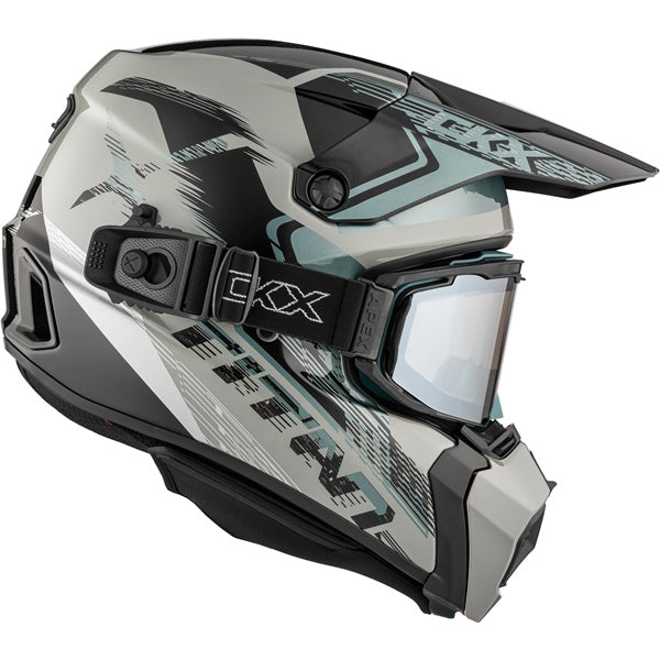 TITAN DUAL LENS WINTER HELMET (Concordia Glossy Grey) | CKX
