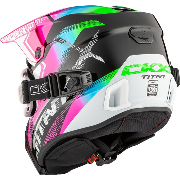TITAN DUAL LENS WINTER HELMET (Concordia Glossy Pink) | CKX