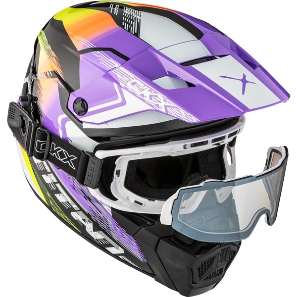 TITAN DUAL LENS WINTER HELMET (Concordia Glossy Violet) | CKX