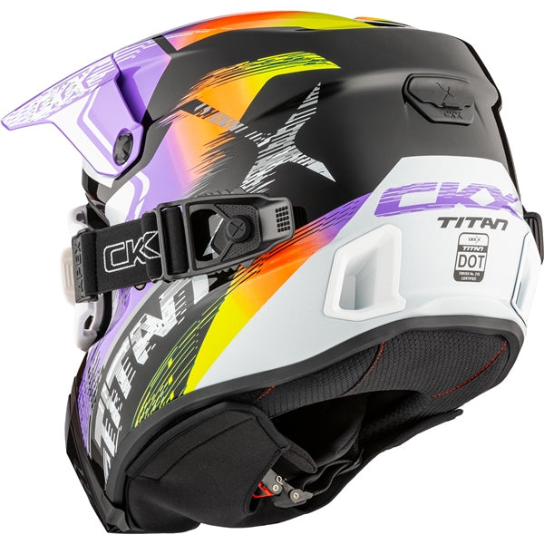 TITAN DUAL LENS WINTER HELMET (Concordia Glossy Violet) | CKX