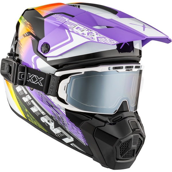 TITAN DUAL LENS WINTER HELMET (Concordia Glossy Violet) | CKX
