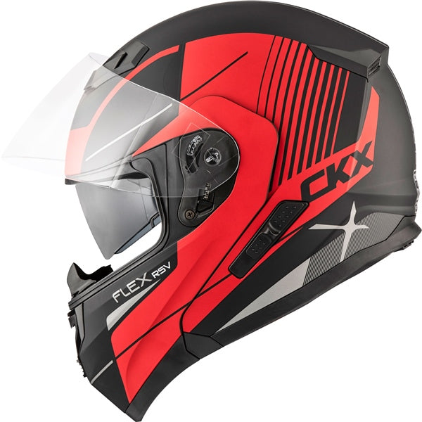 FLEX RSV MODULAR HELMET (Tempo-Mat Red) | CKX