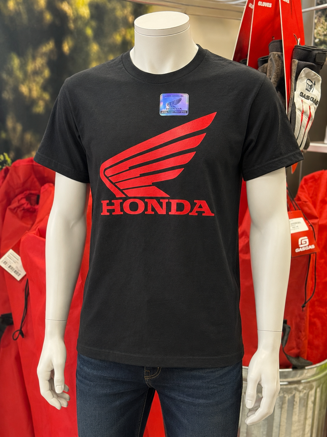 WING CLASSIC T (BLACK) | HONDA