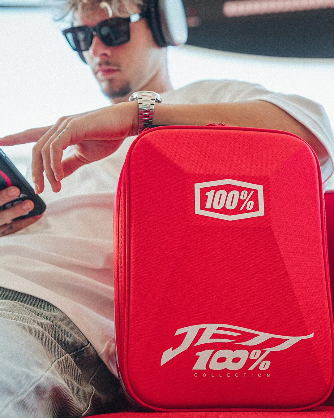 100% ARMEGA HIPER Goggle Jett Special - Mirror Red Lens