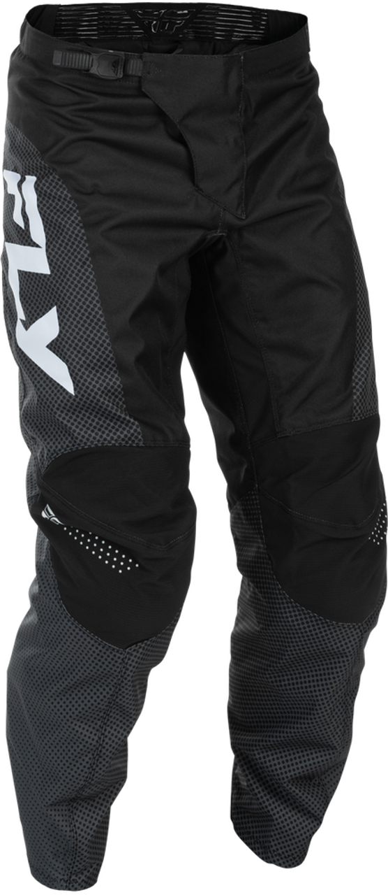 F-16 MX PANTS (Black/White) | FLY RACING