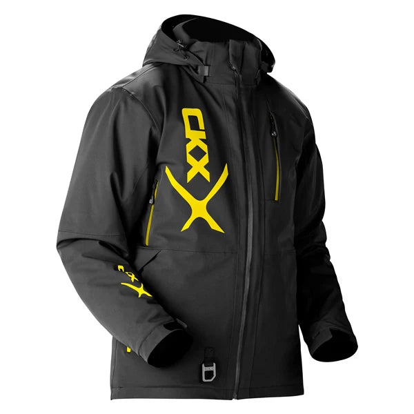 MEN'S ALASKA WINTER JACKET (Black/Yellow) | CKX