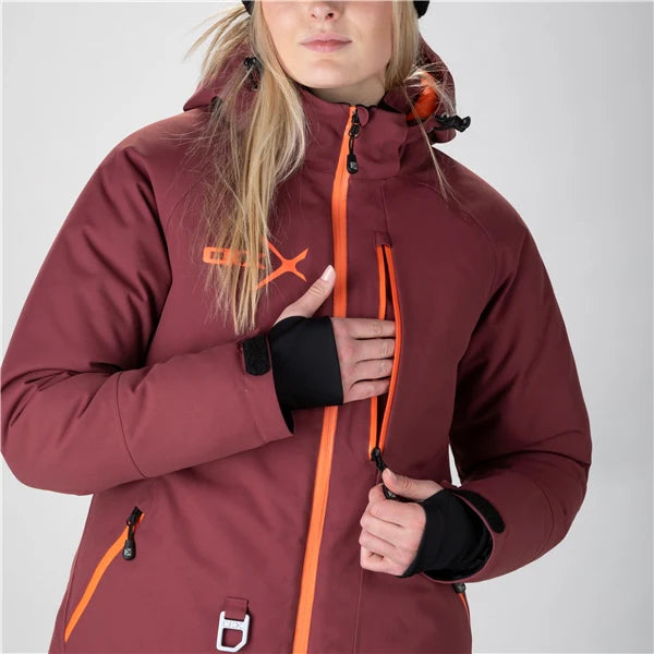 WOMEN'S ELEMENT WINTER JACKET (Tawny Red) | CKX