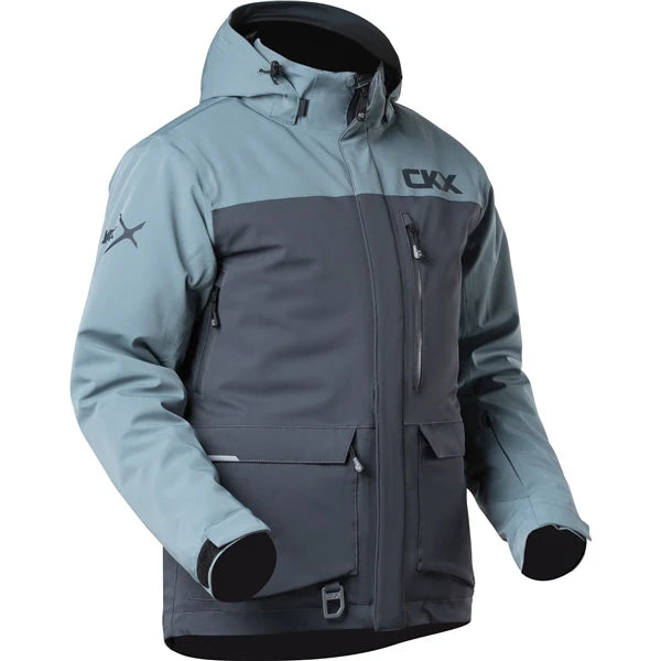 MENS KELTON JACKET (GOBLIN BLUE) | CKX, high-performance winter jacket for snowmobile enthusiasts.