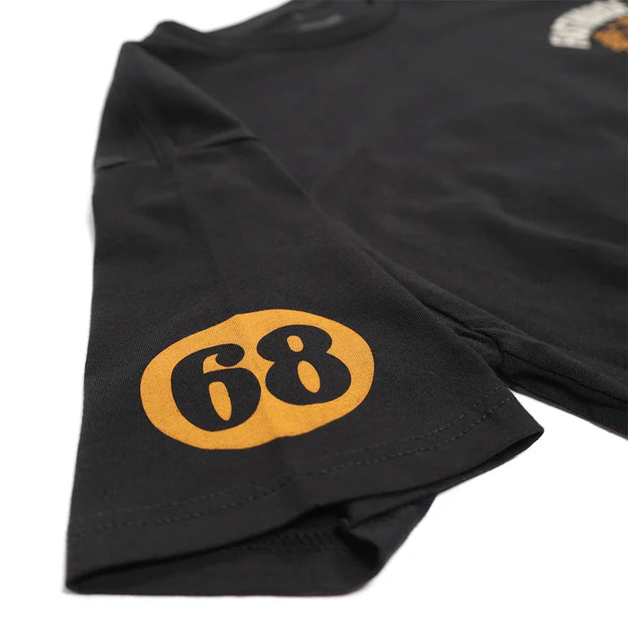 68 TRICK SS TEE (Black/Vintage Gold) | Fasthouse