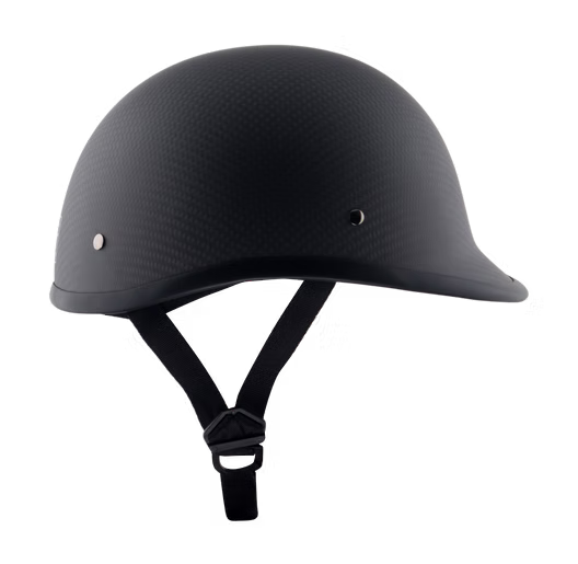 CLASSIC POLO HELMET QR (Dull Carbon) | Daytona Classic