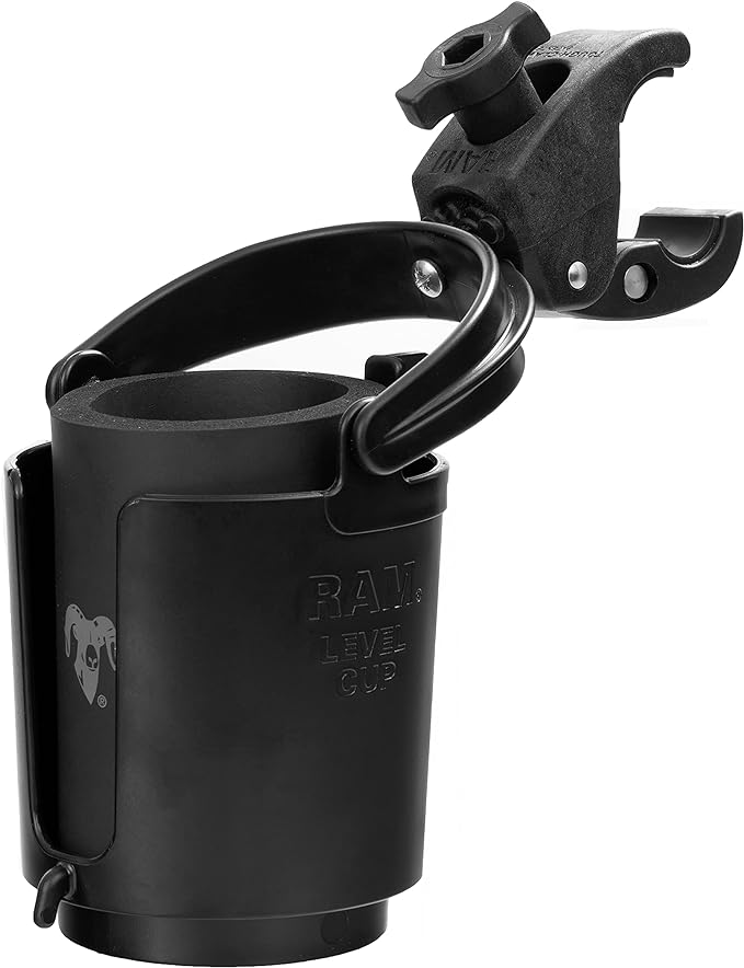 RAM CUP HOLDER W/HNDLE BAR MNT