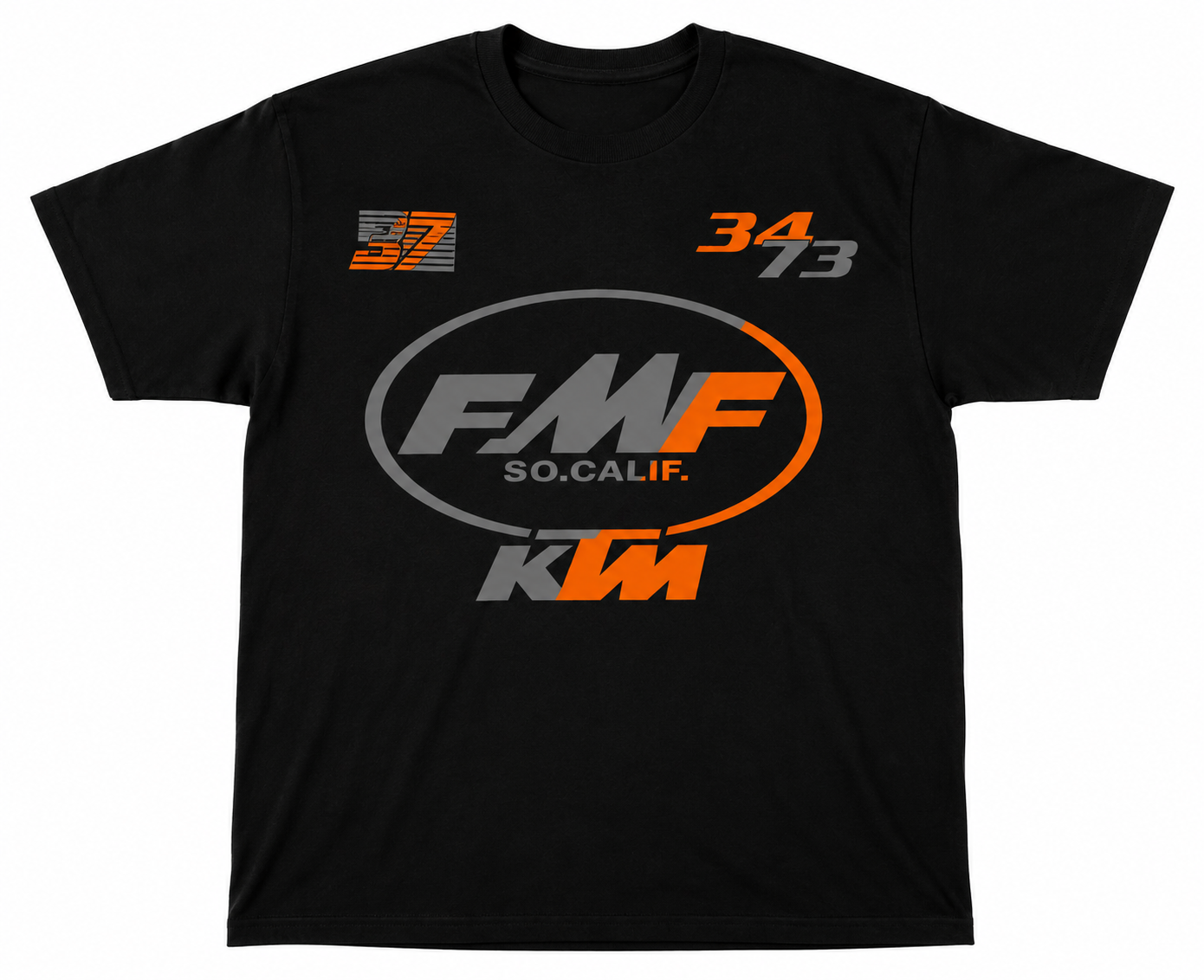 SINCE 34/73 KTM FMF T-SHIRT (BLACK) | KTM