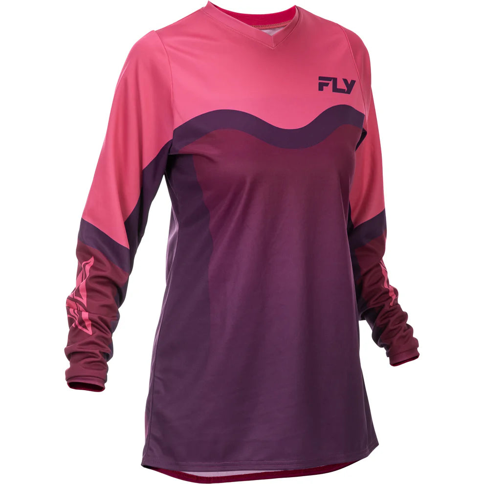 WOMEN'S F-16 JERSEY (Pink/Mauve) | FLY RACING