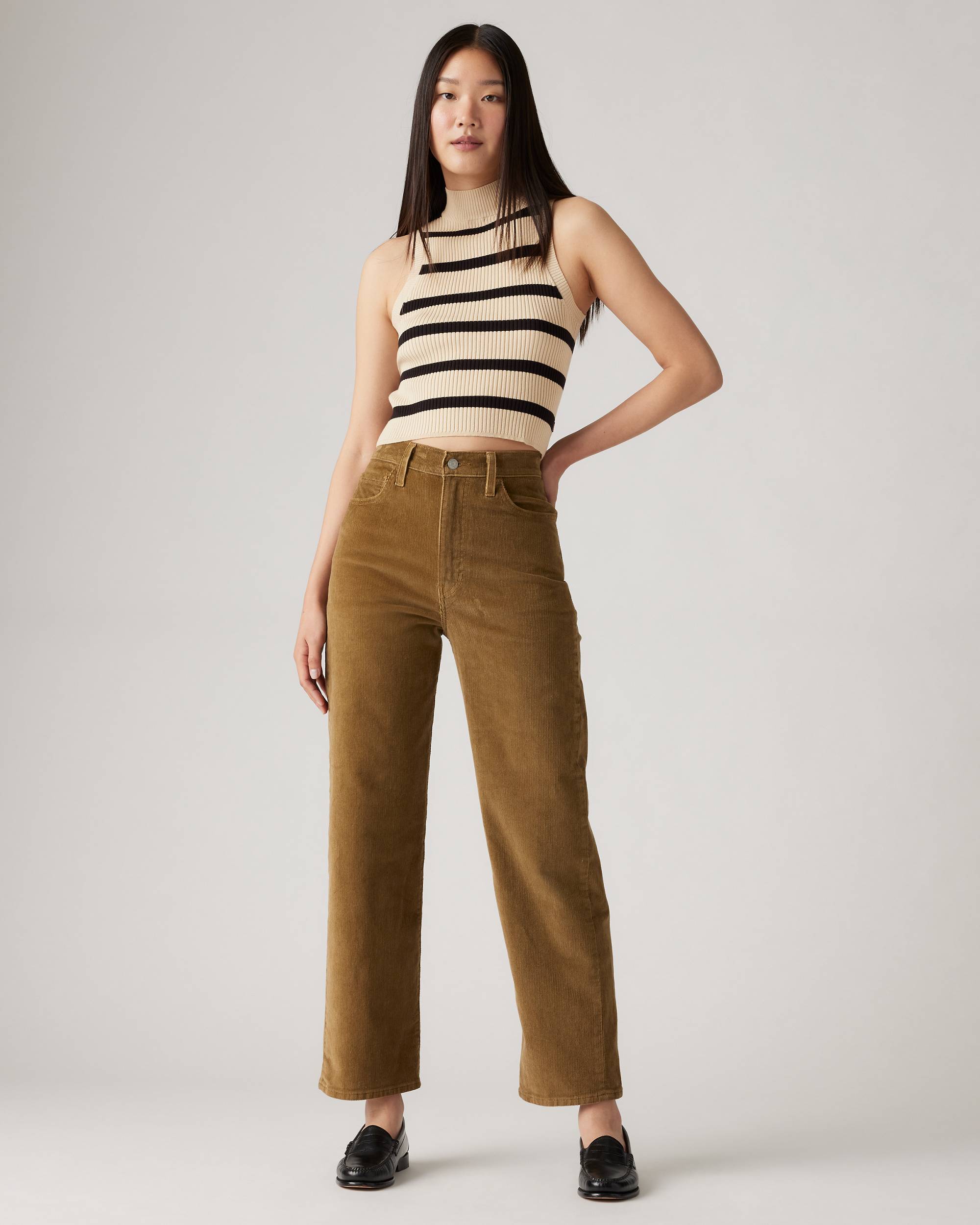 WOMEN'S RIBCAGE STRAIGHT ANKLE CORDUROY | LEVI'S