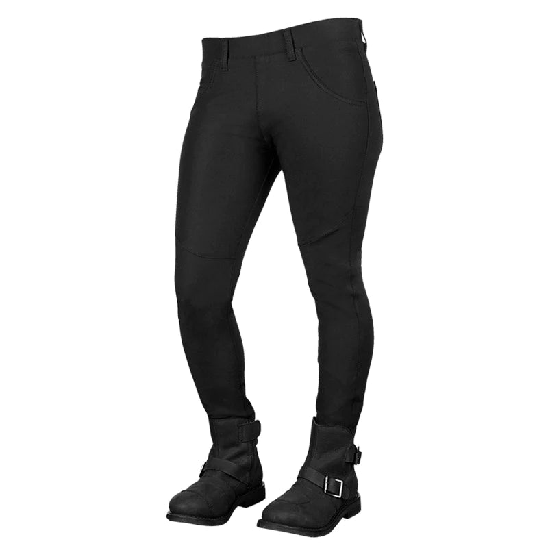 COMIN'IN HOT YOGA-MOTO PANTS (Black) | Speed and Strength