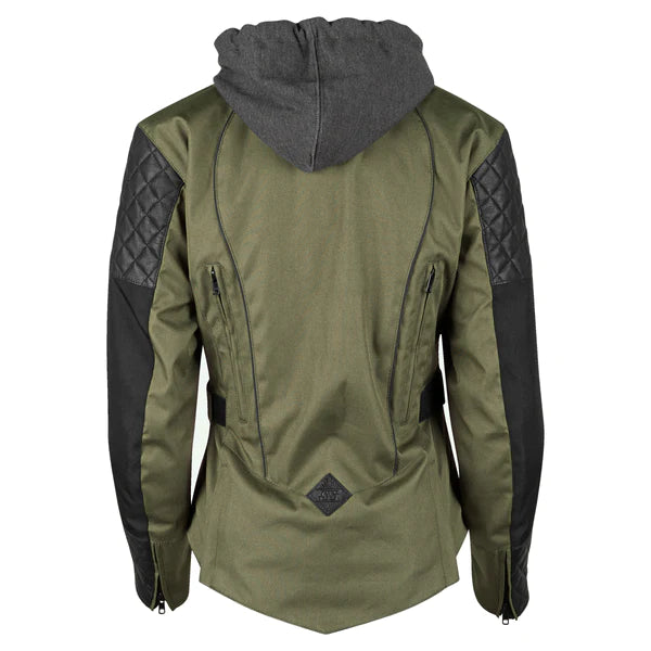 DOUBLE TAKE TEXTILE JACKET (Olive/Black) | Speed and Strength