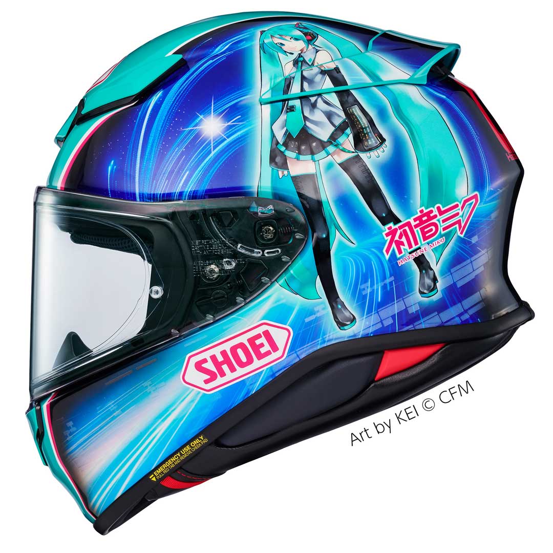 RF-1400 HATSUNE MIKU TC-4 HELMET | SHOEI