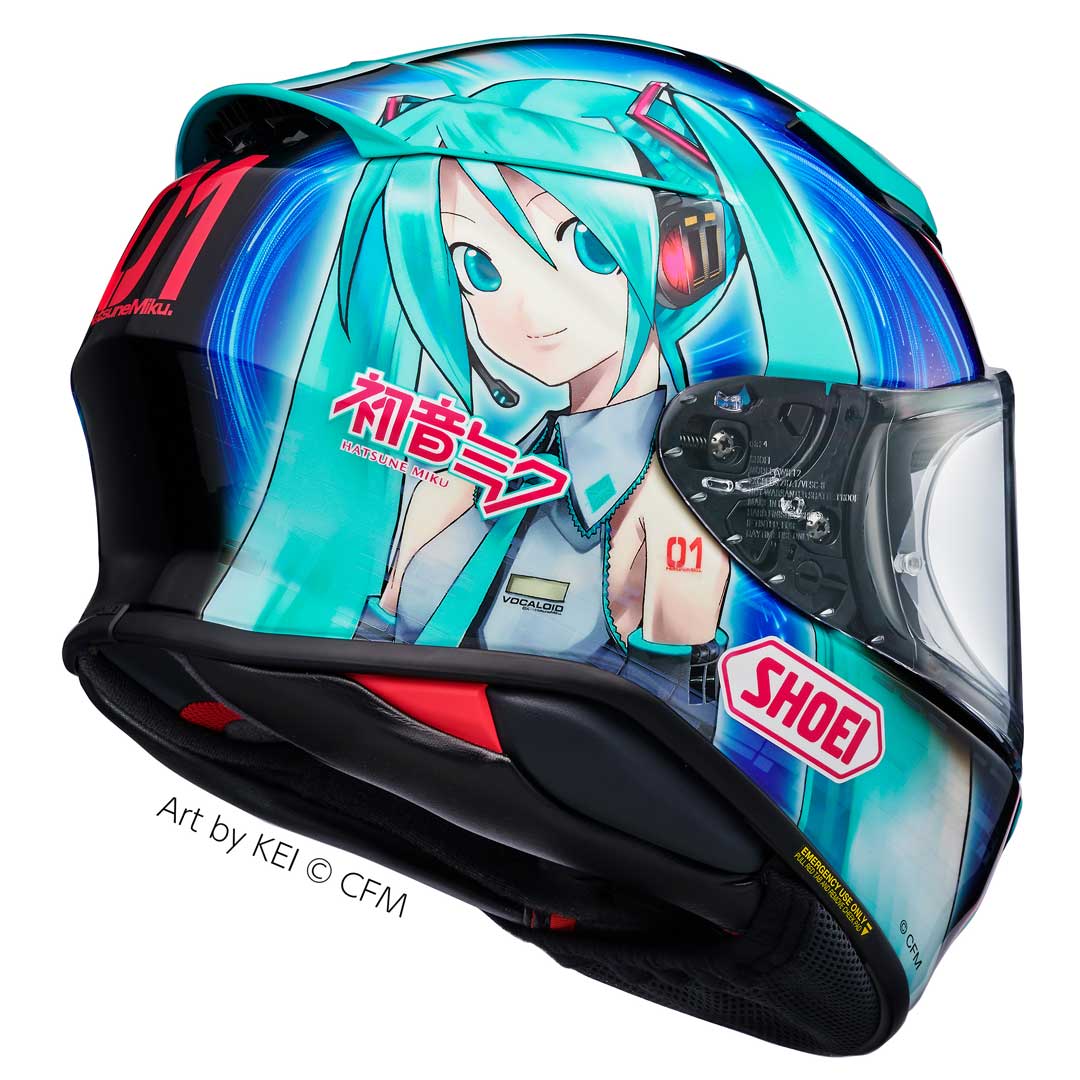 RF-1400 HATSUNE MIKU TC-4 HELMET | SHOEI