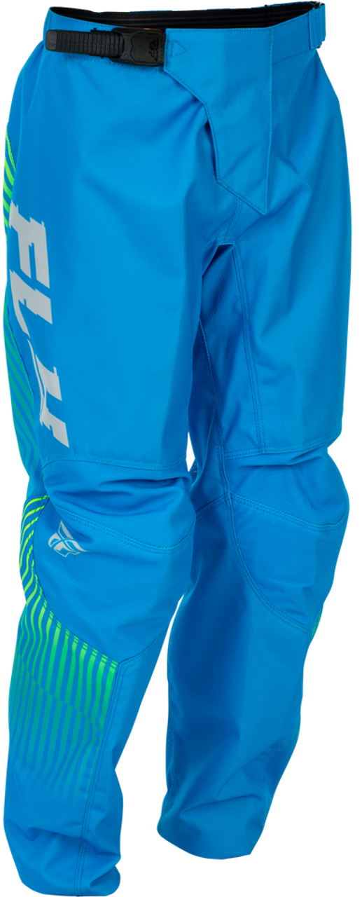 YOUTH F-16 PANT (Blue-Hi-Vis) | FLY RACING
