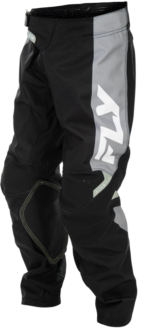 YOUTH KINETIC PANT (Black/Grey) | FLY RACING