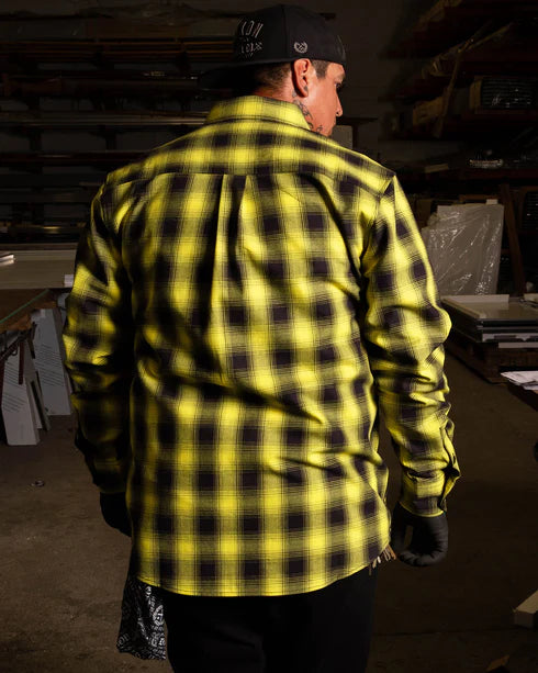 SAFETY INSPECTOR FLANNEL (Yellow) | DIXXON