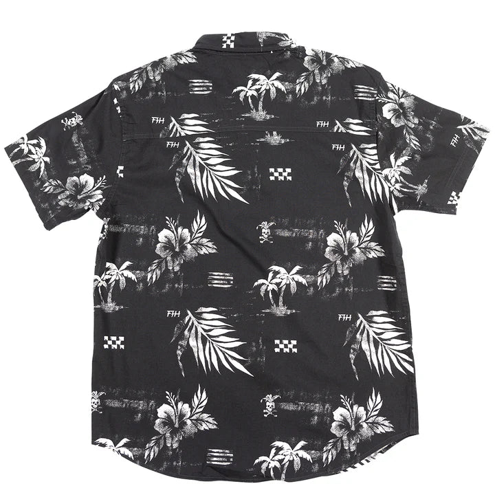 ALANI SS BUTTON UP SHIRT (Black) | Fasthouse