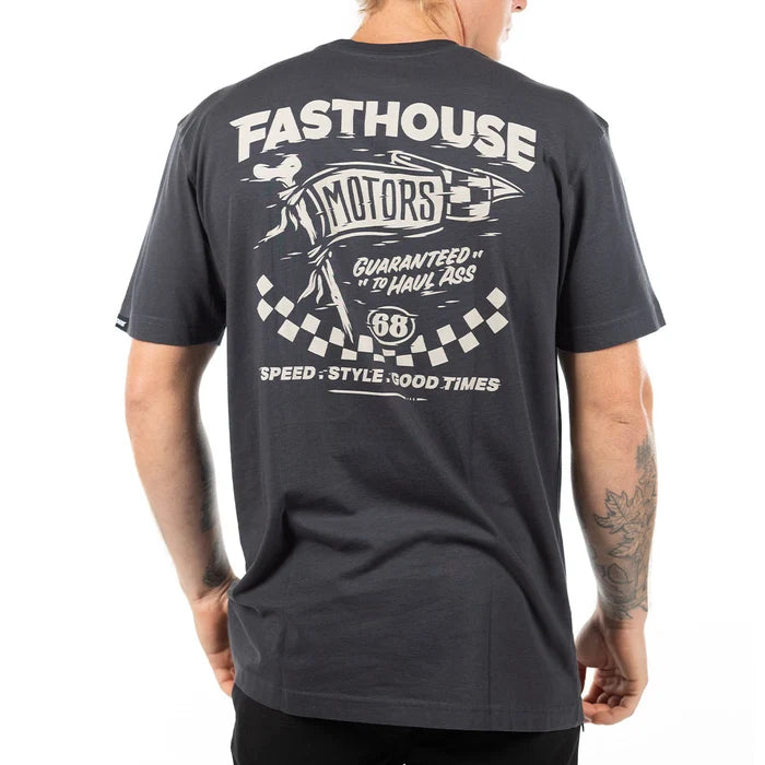 ALL OUT SS TEE (GRAPHITE BLACK) | FASTHOUSE