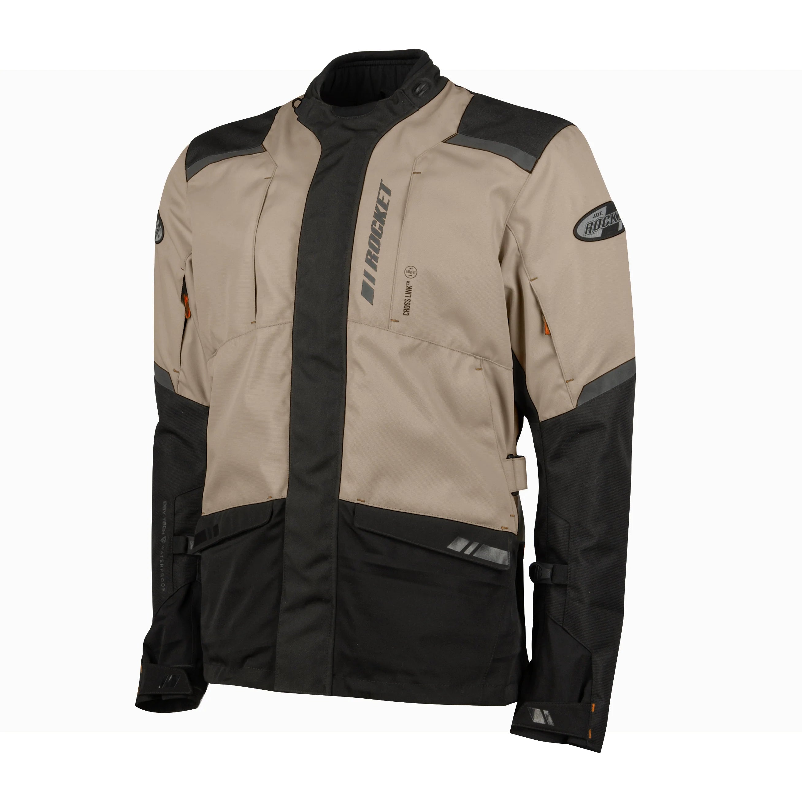 MEN'S BALLISTIC WATERPROOF ADVENTURE JACKET (Sand) | Joe Rocket