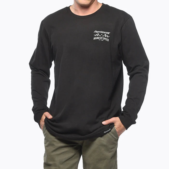 MEN'S BOUND LONG SLEEVE TOP (Black) | Fasthouse