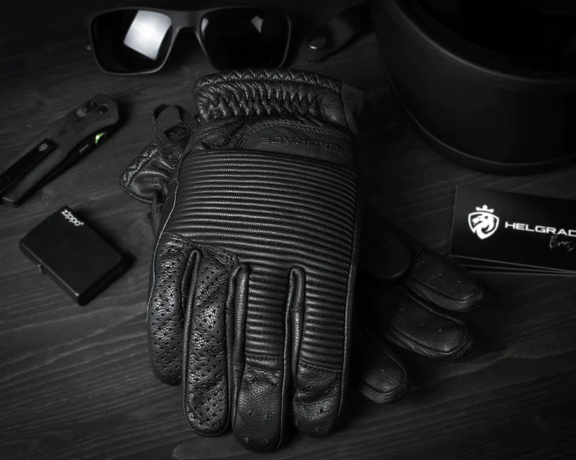 BRODY LEATHER GLOVES (Black) | Helgrade