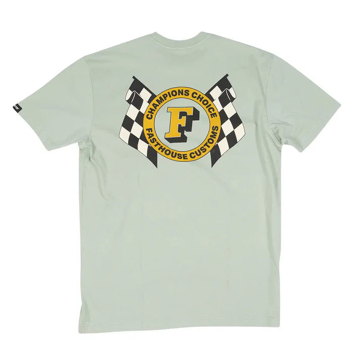 CHAMPIONS CHOICE SS TEE (SAGE) | FASTHOUSE