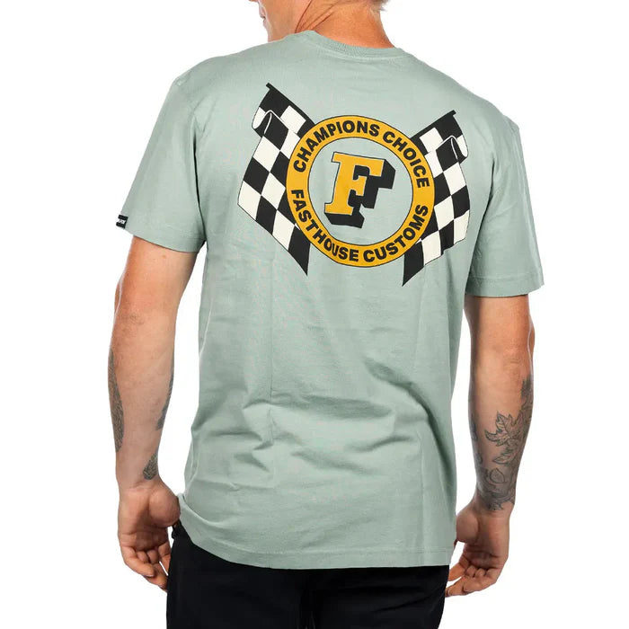 CHAMPIONS CHOICE SS TEE (SAGE) | FASTHOUSE