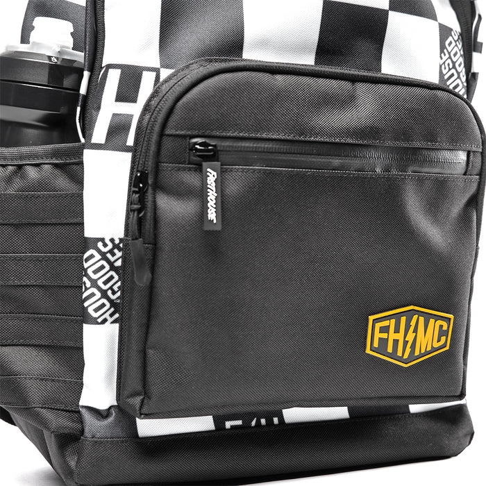 COAST BACKPACK BLK/WHT OS