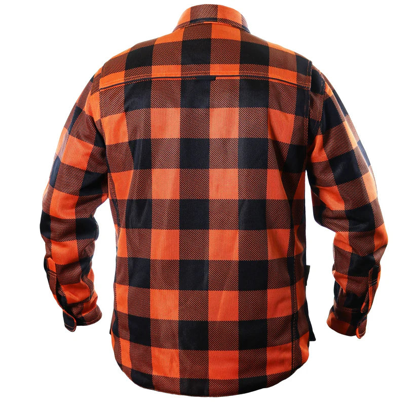 MENSCORNELL MESH MOTO JACKET (Orange) | Helgrade