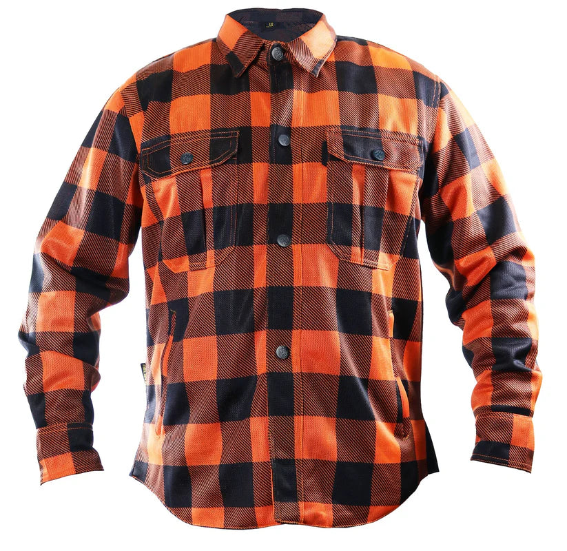 MENSCORNELL MESH MOTO JACKET (Orange) | Helgrade