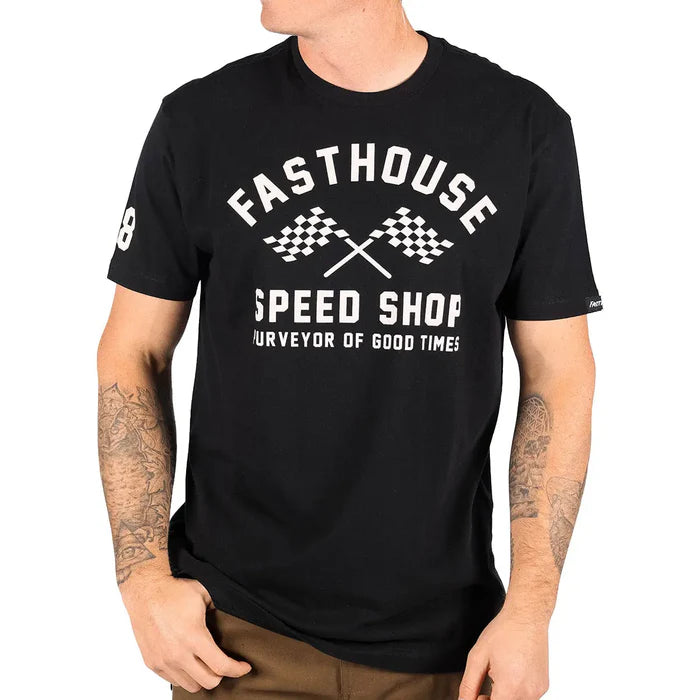 CROSSROAD SS TEE (Black) | FASTHOUSE