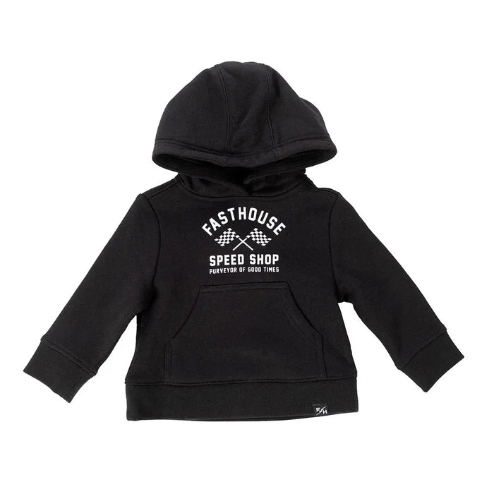 TODDLER CROSSROAD HOODED PULLOVER (Black) | FASTHOUSE