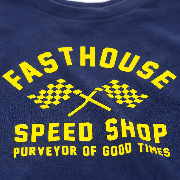 TODDLER CROSSROAD SS TEE (Navy) | FASTHOUSE