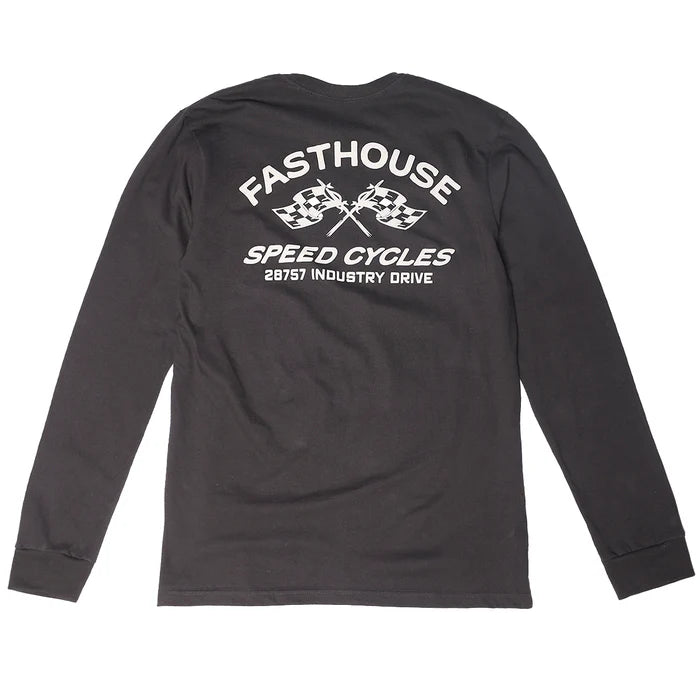 CROWN LS TEE (Black) | FASTHOUSE