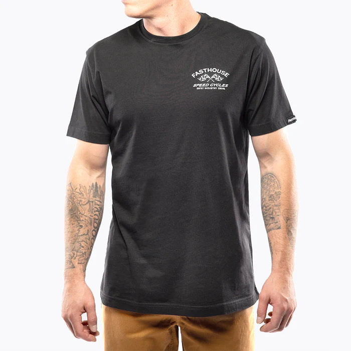 CROWN SS TEE (Black) | FASTHOUSE
