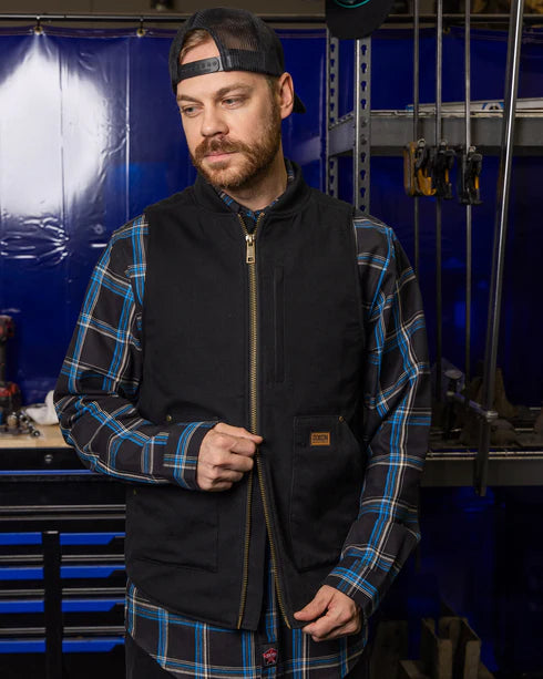MEN'S OUTLAW WORK VEST (Black) | DIXXON